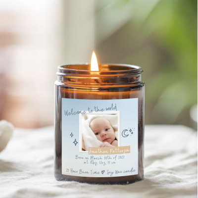 Hampers and Gifts to the UK - Send the New Baby Candles